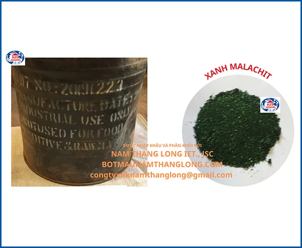 Sản phẩm xanh 8 — Bột Màu Nam Thăng Long - Công Ty Cổ Phần Thương Mại Xuất Nhập Khẩu Nam Thăng
Long — MST 0101431179