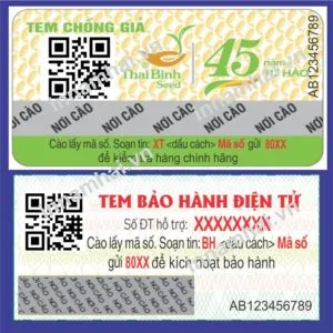 Sản phẩm Tem xac thuc dien tu sms 300x300 — Công Ty TNHH In Nam Hải — MST 0101445767