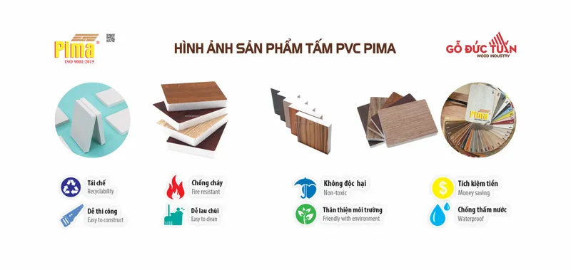 Sản phẩm PVC Pima 1920x910 — Ván Gỗ Công Nghiệp Đức Tuấn - Công Ty CP TM Và XNK Đức Tuấn — MST 0101493376