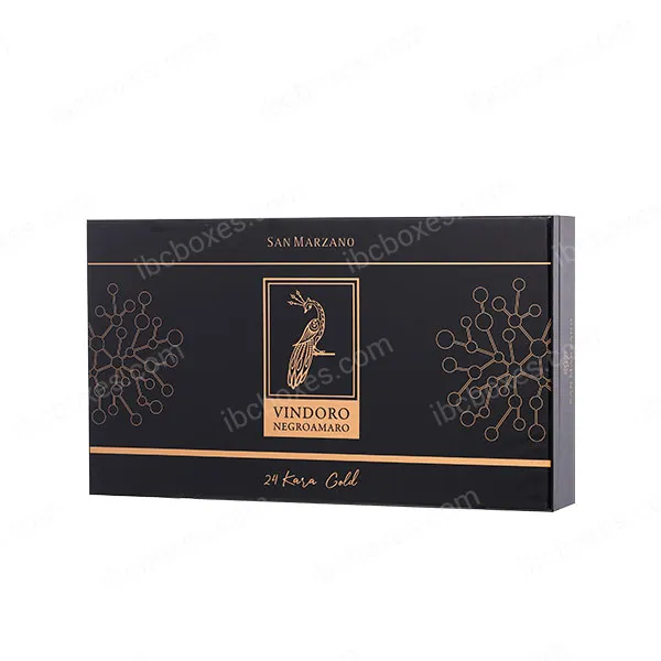 Sản phẩm Hop ruou son mai 6 chai VINDORO 24 KARAT GOLD 02 — Công Ty CP Thương Hiệu Quốc Tế - IBC Group — MST 0101501612