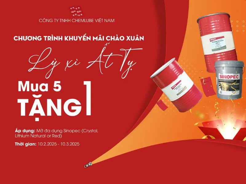 Sản phẩm KM sinopec tháng 2 — Dầu Nhớt Chemlube - Công Ty TNHH Chemlube Việt Nam — MST 0101548353