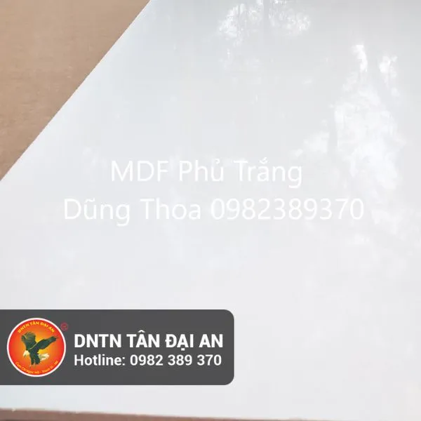 Sản phẩm go mdf phu keo trang co bot — Doanh Nghiệp Tư Nhân Tân Đại An — MST 0101561594