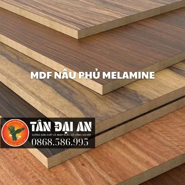 Sản phẩm mdf nau phu melamin — Doanh Nghiệp Tư Nhân Tân Đại An — MST 0101561594