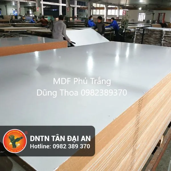 Sản phẩm van mdf phu poly keo trang — Doanh Nghiệp Tư Nhân Tân Đại An — MST 0101561594