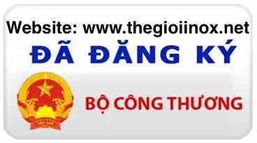 Sản phẩm thegioiinox da dang ky voi bo cong thuong — Công Ty TNHH Sản Xuất Và Thương Mại Hòa An — MST 0101598964