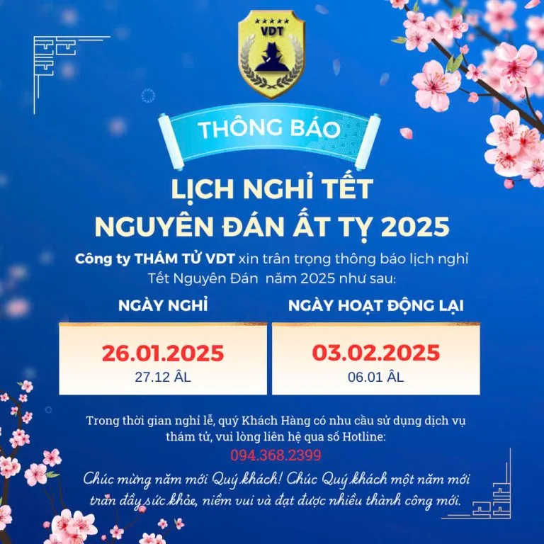 Sản phẩm thong bao lich nghi tet nguyen dan at ty 2025 — Công Ty TNHH Cung Cấp Thông Tin Việt Nam — MST 0101611742