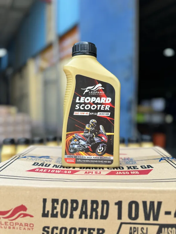 Sản phẩm LEOPARD SCOOTER 10W40 API SJ — Hóa Dầu Hà Nội Petrochem - Công Ty CP Hóa Dầu Và Thiết Bị Công Nghiệp Hà Nội — MST 0101680626
