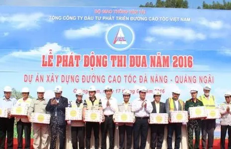 Sản phẩm phat dong thi dua nam 2016 du an duong cao toc da nang quang ngai 464x299 — Công Ty Cổ Phần Thiết Bị Nặng JunJin Việt Nam — MST 0101784840