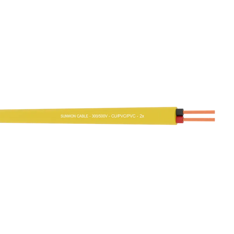 Sản phẩm Day dien 2 loi mem SUNWON 300500V CVV 2x — Dây Cáp Điện Hàn Quốc - Công Ty Cổ Phần Thiết Bị Điện Hàn Quốc — MST 0101816468