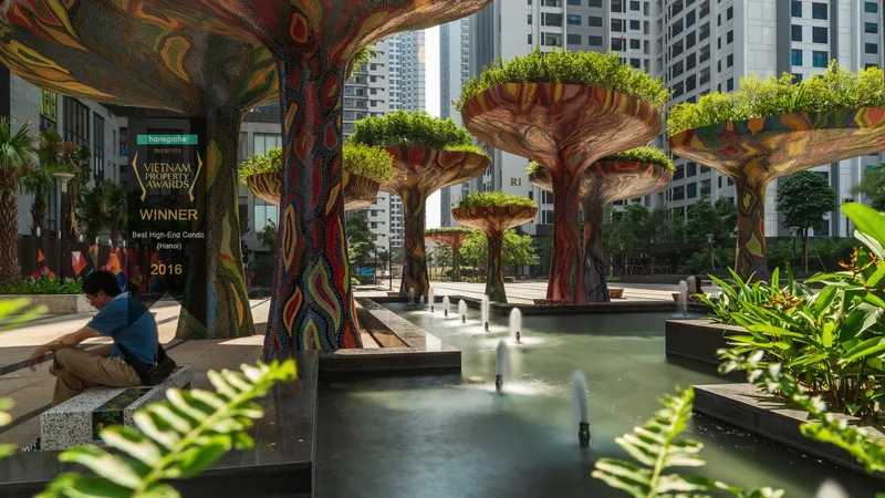 Sản phẩm Eden Landscape design landscape Goldmark city — Công Ty Cổ Phần Kiến Trúc Phong Cảnh Việt Nam — MST 0101818169