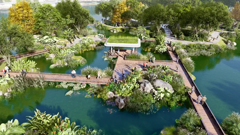 Sản phẩm Cong vien Phu My — Công Ty Cổ Phần Kiến Trúc Phong Cảnh Việt Nam — MST 0101818169