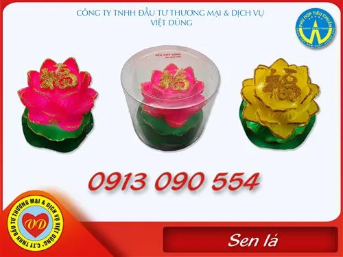 Sản phẩm 79 sen la sm — Nến Việt Dũng - Công Ty TNHH Đầu Tư Thương Mại & Dịch Vụ Việt Dũng — MST 0101892652