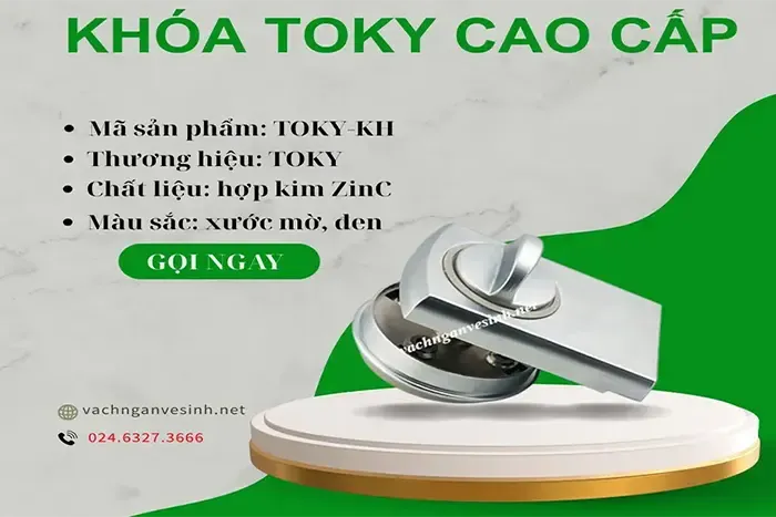 Sản phẩm phu kien khoa vach ngan ve sinh — Công Ty TNHH Thương Mại Và Sản Xuất Đa Lợi — MST 0101907041