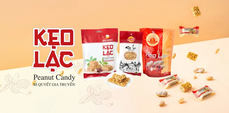 Sản phẩm anh bia keo lac moi 2024 — Công Ty Cổ Phần Bánh Mứt Kẹo Bảo Minh — MST 0101966872