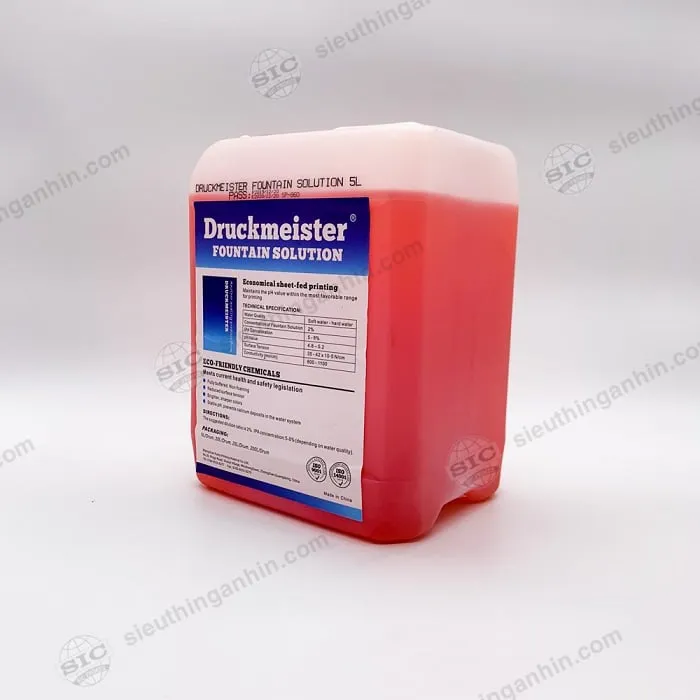 Sản phẩm Dung dich lam am Druckmeister sieuthinganhin.com SIC — Thiết Bị In SIC - Công Ty Cổ Phần Xuất Nhập Khẩu Ngành In SIC — MST 0101975919