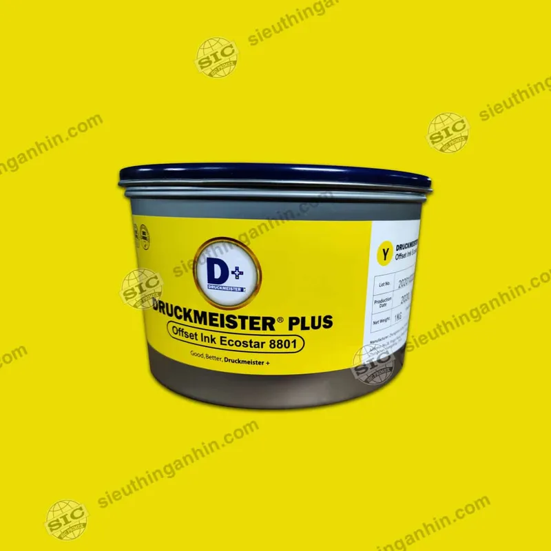 Sản phẩm Muc in offset Druckmeister 8801 moi — Thiết Bị In SIC - Công Ty Cổ Phần Xuất Nhập Khẩu Ngành In SIC — MST 0101975919
