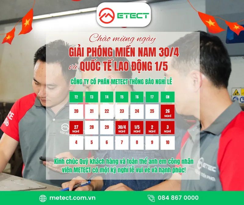 Sản phẩm nghi le 30 4 1 5 — Công Ty Cổ Phần METECT — MST 0101990642