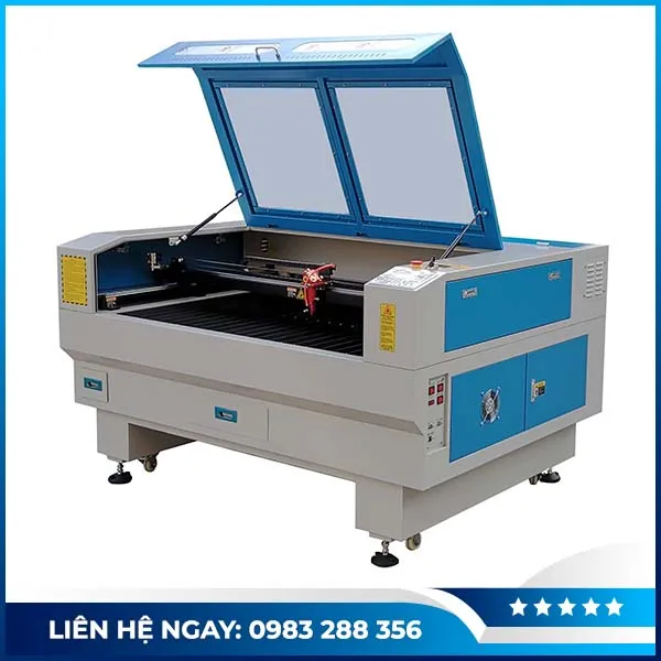 Sản phẩm May laser VDIAO 1390 1 dau camera 130w — Máy Cắt Khắc Hưng Thịnh - Công Ty TNHH Thương Mại Và Xuất Nhập Khẩu Hưng Thịnh — MST 0102003338