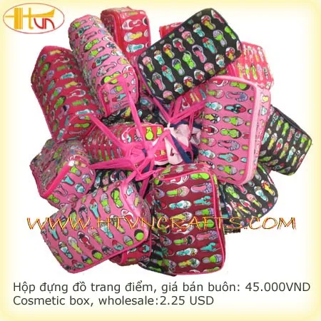 Sản phẩm Hop trang diem dep — Công Ty TNHH Túi Việt HTVNCrafts — MST 0102041478