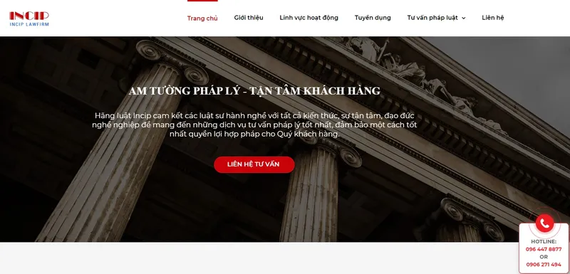 Sản phẩm Screenshot_1 — Công Ty Luật Hợp Danh INCIP — MST 0102041781
