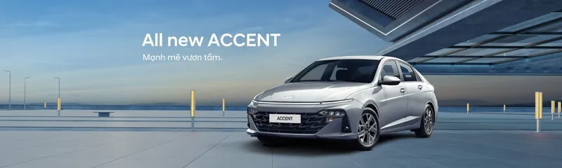 Sản phẩm slide website moi Accent — Công Ty Cổ Phần Ô Tô Hyundai Giải Phóng — MST 0102055174