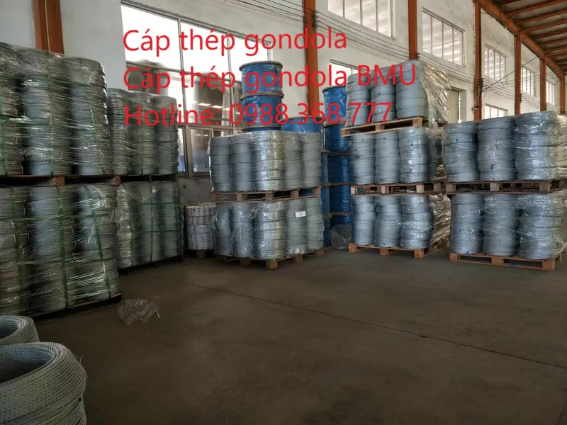 Sản phẩm Cap thep gondola — Công Ty TNHH Sky BMU Việt Nam — MST 0102063351