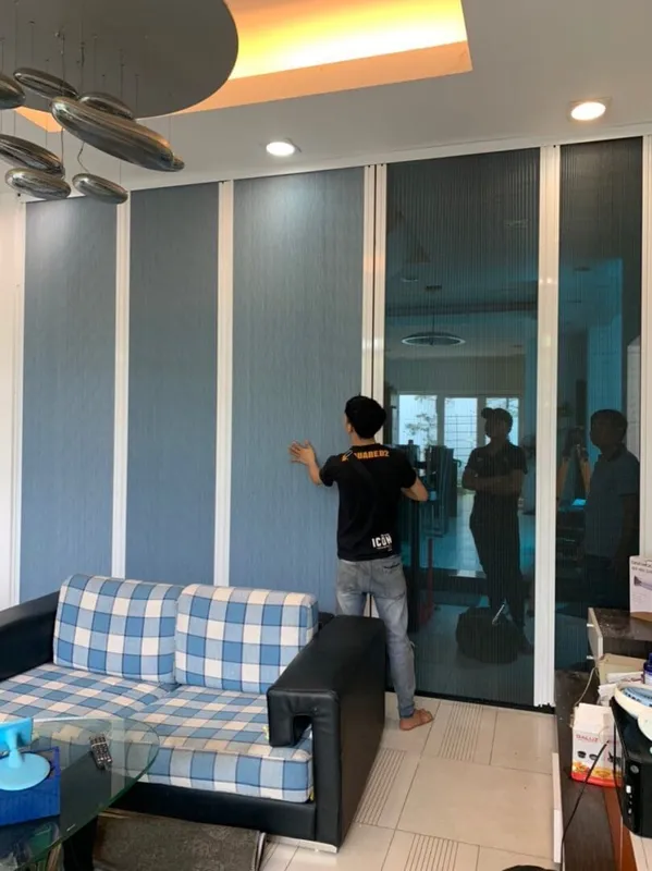 Sản phẩm rem kem luoi 1 — Vách Ngăn Lạnh - Cửa Hàng Cửa Lưới Thu Hà — MST 0102063506