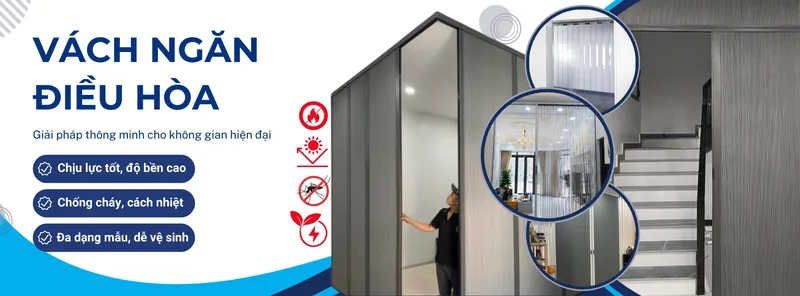 Sản phẩm Vach Ngan Dieu Hoa — Vách Ngăn Lạnh - Cửa Hàng Cửa Lưới Thu Hà — MST 0102063506