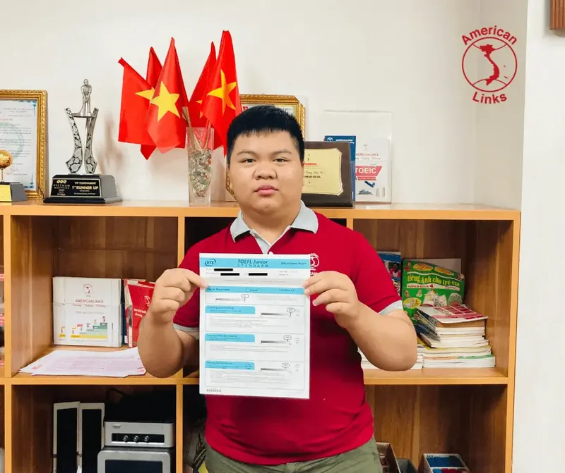Sản phẩm Hoc vien Nguyen Xuan Hung 875 TOEFL JUNIOR — Công Ty TNHH Sức Mạnh Việt — MST 0102140630