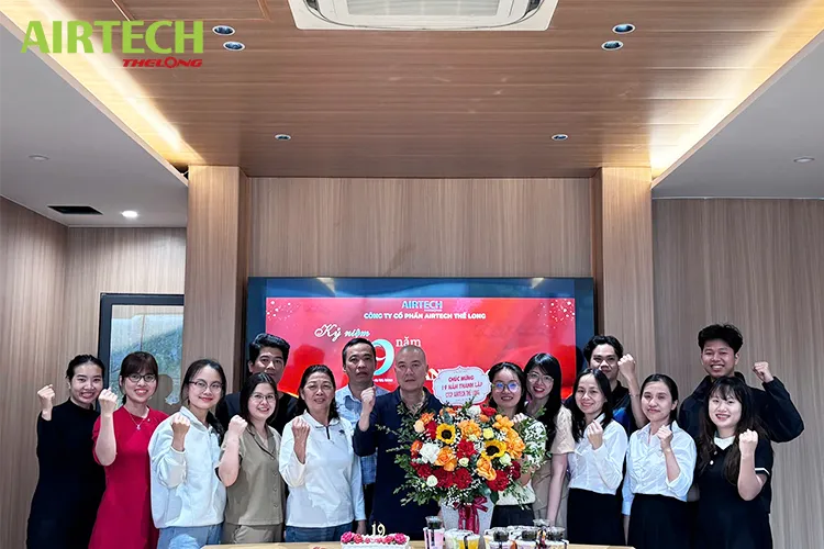 Văn phòng Công Ty Cổ Phần AIRTECH Thế Long #19 — MST 0102184821