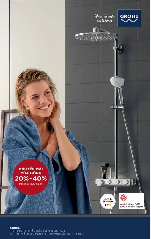Sản phẩm KM Grohe mua dong 2020 — Công Ty CP Đầu Tư Quốc Tế Đại Tây Dương — MST 0102205768