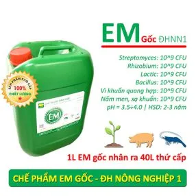 Sản phẩm Chế phẩm sinh học EM gốc Đại học NN1 Hà Nội 286x286 — Công Ty TNHH Thương Mại Trung Việt — MST 0102287979