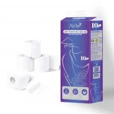 Sản phẩm giay ve sinh mylan sieu mem min 10 cuon xach — Công Ty TNHH Giấy MYLAN — MST 0102298466