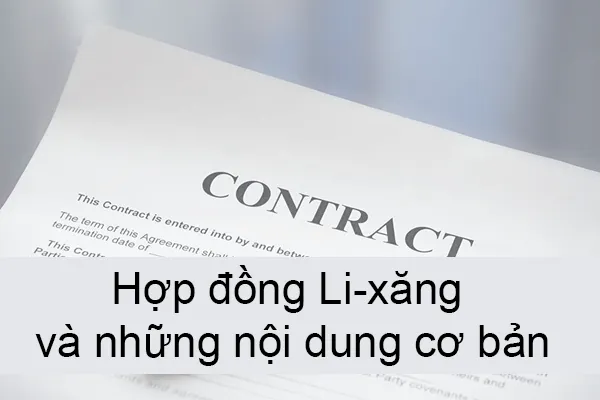 Sản phẩm hop dong li xang va nhung noi dung co ban — Luật Đại Việt - Công Ty Luật TNHH Đại Việt — MST 0102303317