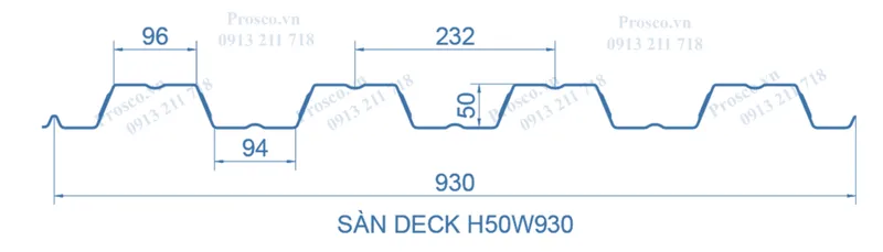 Sản phẩm 50W930 1024x293 — Sàn Deck PROSCO - Công Ty Cổ Phần Xây Dựng Trường Thịnh — MST 0102345860