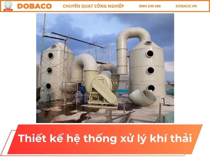 Sản phẩm Thiet ke he thong xu ly khi thai 2 — Quạt Công Nghiệp DOBACO - Công Ty Cổ Phần Thiết Bị Công Nghiệp Đông Bắc — MST 0102373360
