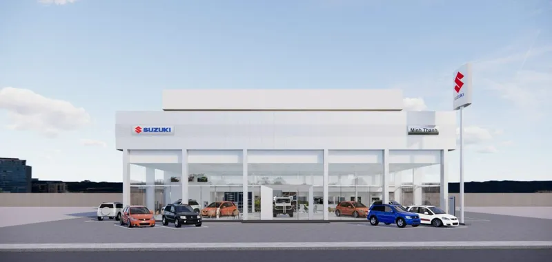 Sản phẩm thiet ke showroom o to suzuki minh thanh quan 2 9 1170x557 — VPĐD Công Ty Cổ Phần Phát Triển Wedo (Thành Phố Hà Nội) — MST 0102399746