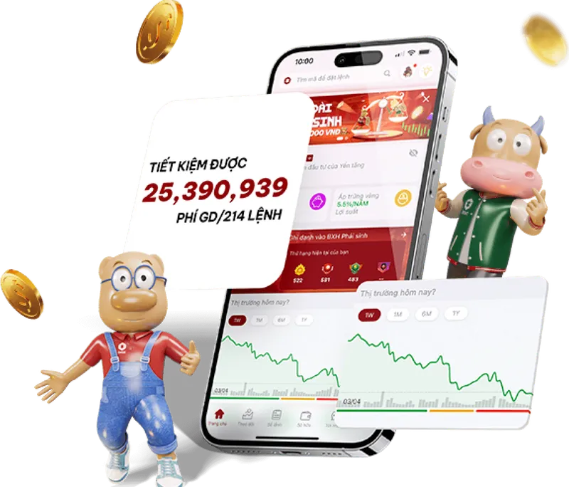 Sản phẩm free transaction image — Chứng Khoán DNSE - Công Ty CP Chứng Khoán DNSE — MST 0102459106