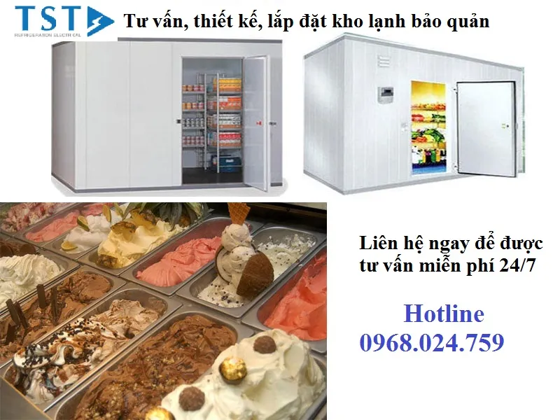 Sản phẩm lap dat kho lanh bao quan kem — Công Ty Cổ Phần Điện Lạnh TST — MST 0102460013