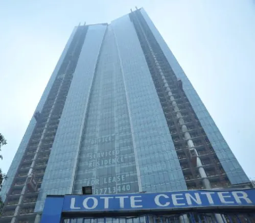 Sản phẩm lotte centre — Cẩu Tháp Vận Thăng LIFTEC - Công Ty TNHH LIFTEC Việt Nam — MST 0102572831