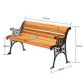 Sản phẩm htx ghế công viên gang đúc  hvg1.5 ctg 20 — Công Ty Cổ Phần Thương Mại Và Dịch Vụ Hành Tinh Xanh — MST 0102619430