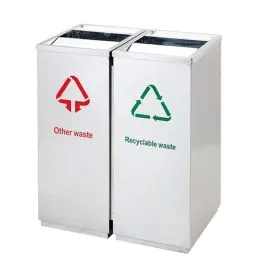 Sản phẩm htx thùng rác inox đôi ngoài trời nắp bập bênh hti2a18 20 — Công Ty Cổ Phần Thương Mại Và Dịch Vụ Hành Tinh Xanh — MST 0102619430