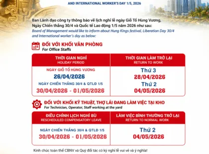 Sản phẩm u mac viet nam thong bao lich nghi le 10 3 va 30 4 1 5 nam 2026 3 420x310 — Công Ty TNHH U-Mac Việt Nam — MST 0102625233