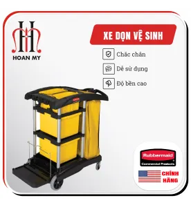 Sản phẩm xe don ve sinh 1 _1681354554 — Công Ty TNHH Cung ứng Thiết Bị Khách Sạn Hoàn Mỹ — MST 0102630297