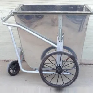 Sản phẩm xe gom rac inox — Công Ty CP Phát Triển Công Nghiệp Và Đô Thị Việt Nam (ICD) — MST 0102632287