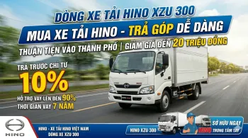 Sản phẩm mua xe tải hino trả góp_thumb_350 — Công Ty TNHH Ô Tô Và Thiết Bị Chuyên Dùng Sao Bắc — MST 0102637648
