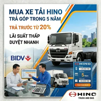 Sản phẩm ngân hàng hỗ trợ mua xe hino_thumb_350 — Công Ty TNHH Ô Tô Và Thiết Bị Chuyên Dùng Sao Bắc — MST 0102637648