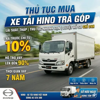 Sản phẩm thủ tục mua xe tải hino trả góp_thumb_350 — Công Ty TNHH Ô Tô Và Thiết Bị Chuyên Dùng Sao Bắc — MST 0102637648