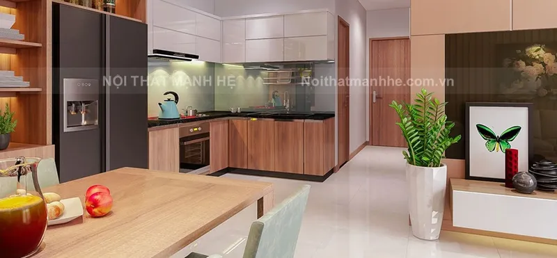 Sản phẩm thiet ke noi that phong bep 90m2 1 — Công Ty Cổ Phần Xây Dựng Bảo Tín — MST 0102664828
