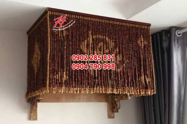 Sản phẩm 1587463062 rem treo ban tho cua thong phong bang go huong 3 jpg — Công Ty Cổ Phần Nội Thất Hoàng Vân — MST 0102748267